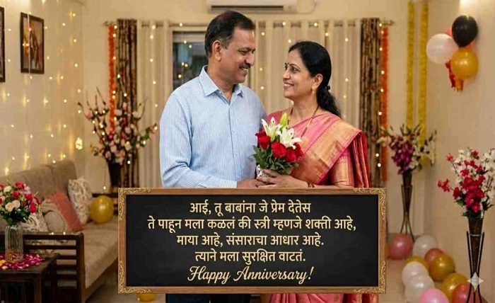 anniversary wishes for mom dad in marathi