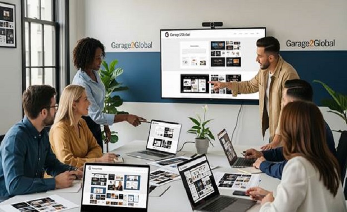 website redesign with garage2global